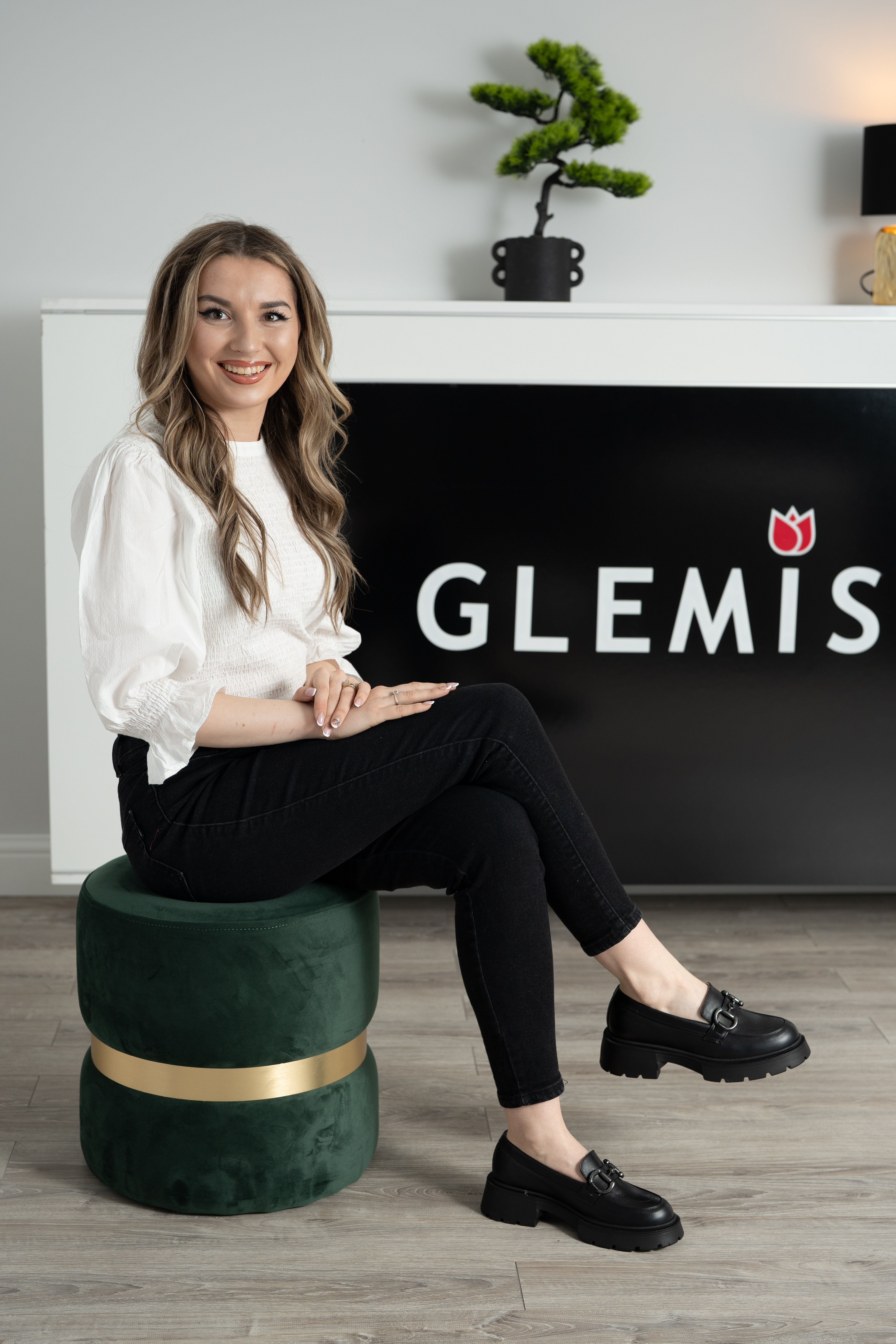 Mocasini dama, Glemis, piele naturala - Cod: 660, Culoare: Negru, Marime: 38
