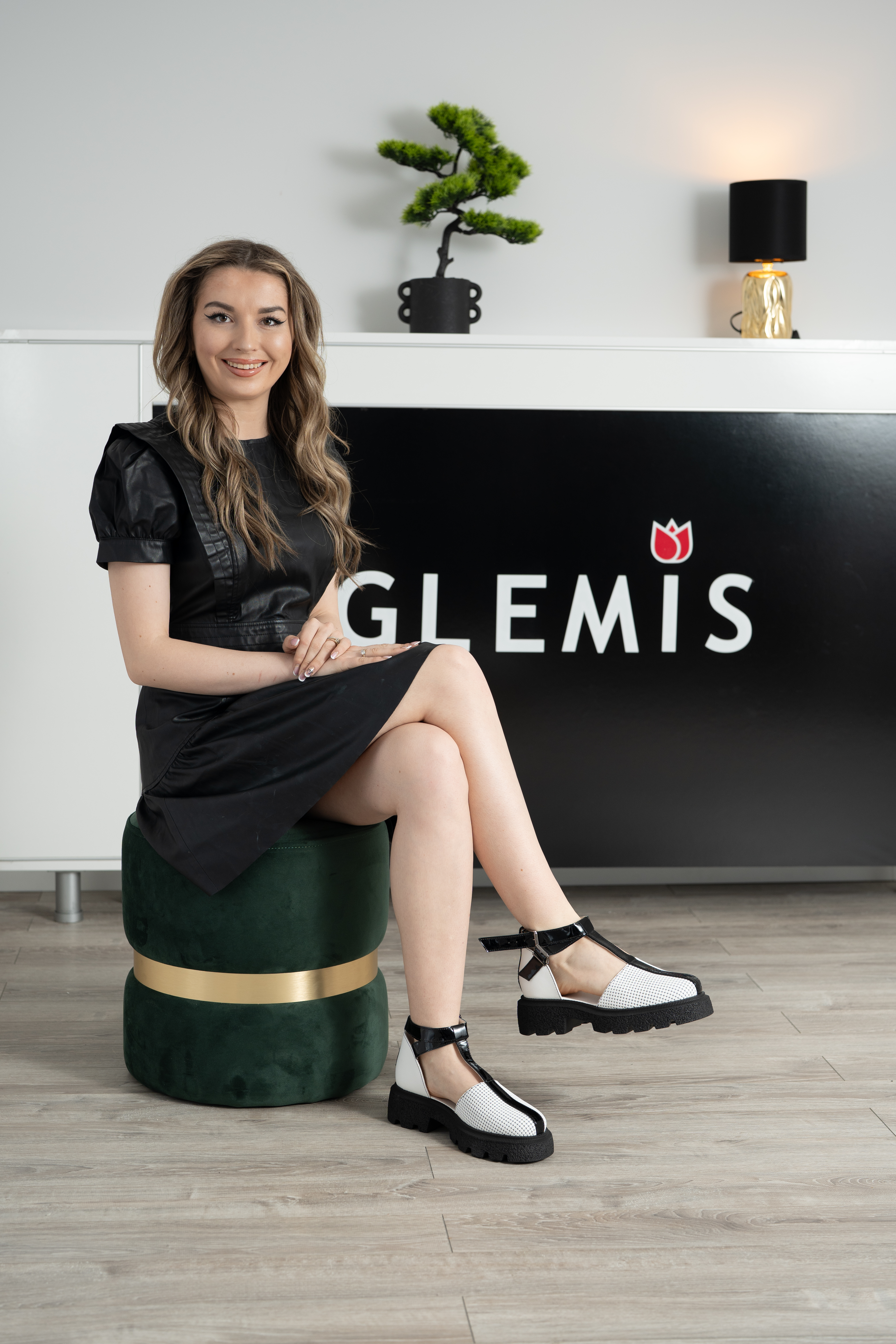 Sandale dama, Glemis, piele naturala - Model: IB-16850, Culoare: Alb, Numar: 38