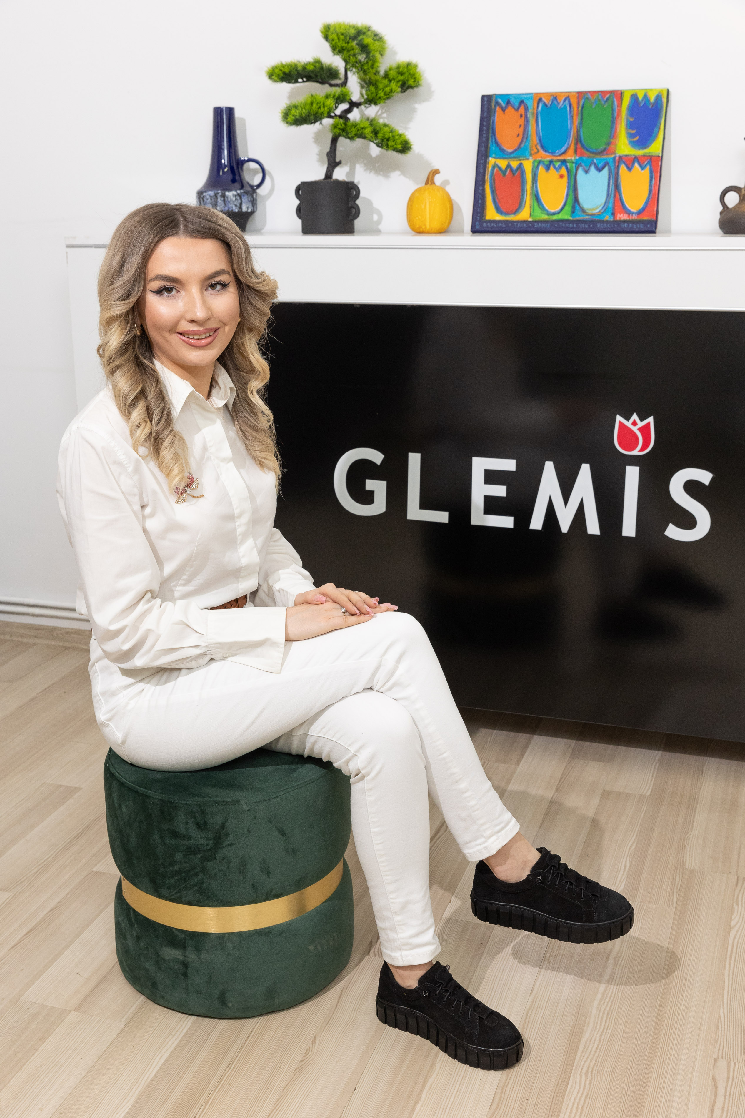 Pantofi dama calapod lat, Glemis, piele naturala - Cod: IB-2515, Culoare: Negru Velur, Marime: 38 (25 cm)