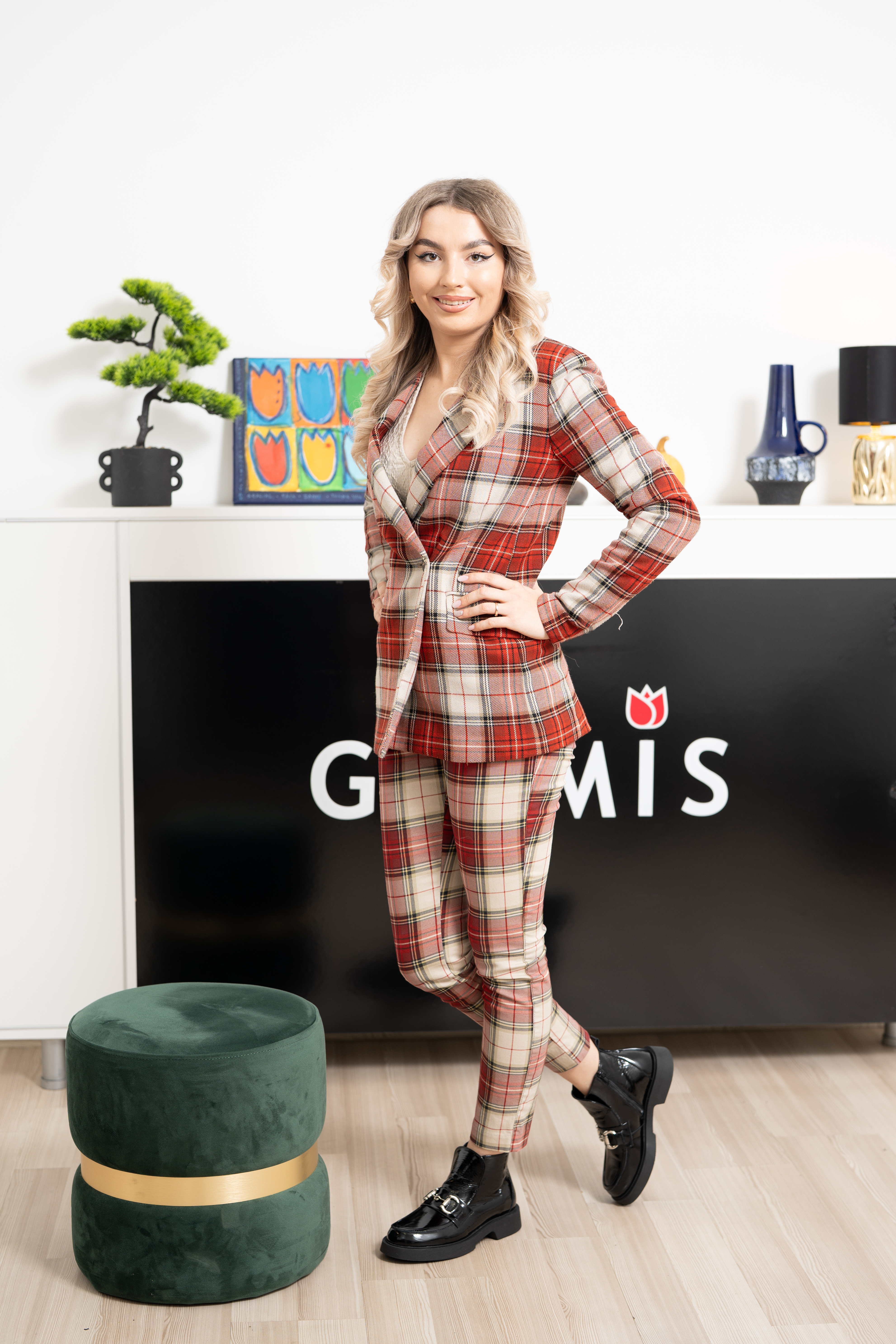 Ghete dama, Glemis, piele naturala - Cod: IB-4100, Culoare: Negru Lac, Marime: 38 (24.8 cm)