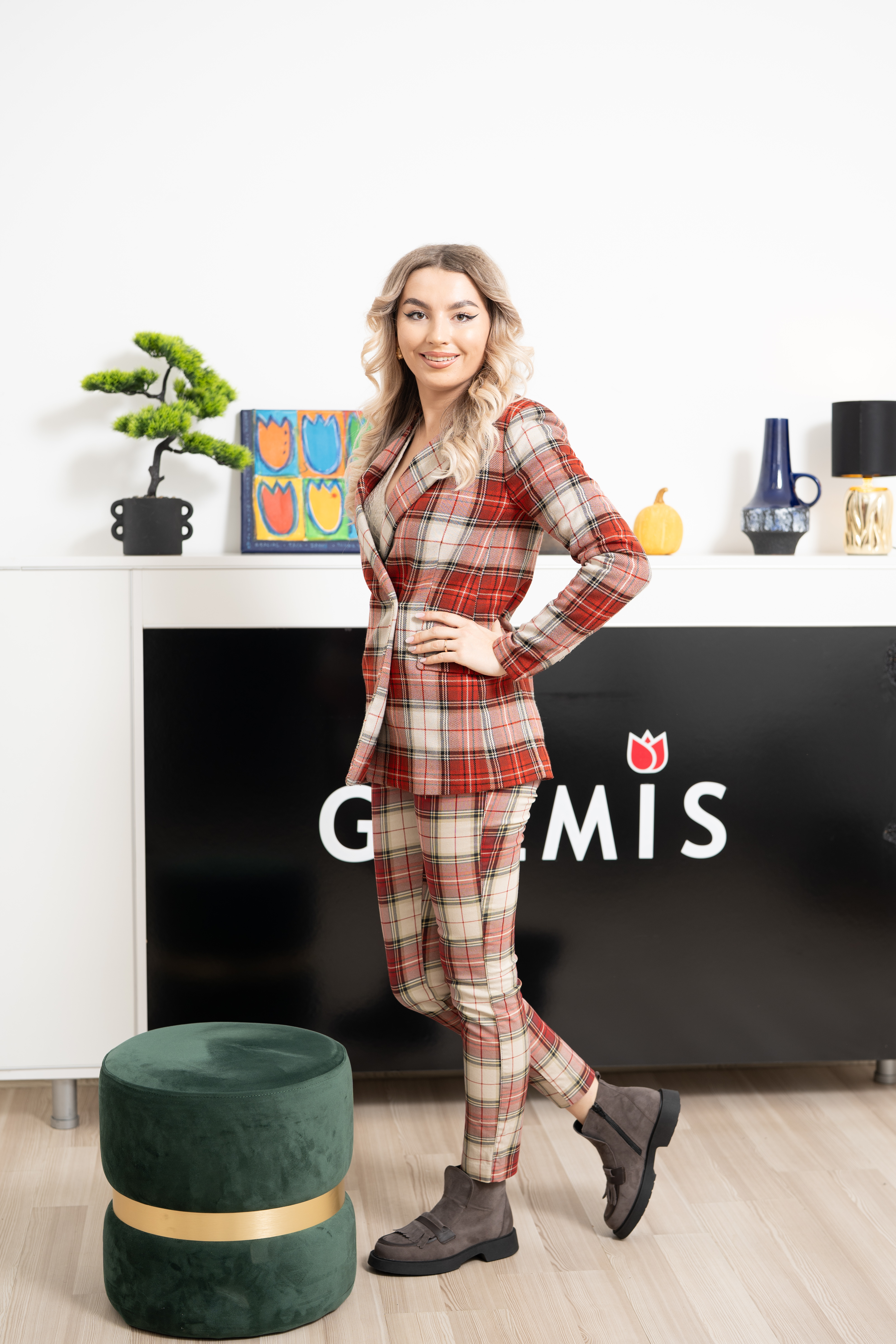 Ghete dama, Glemis, piele naturala - Cod: IB-4100, Culoare: Taupe Camoscio, Marime: 36 (23.4 cm)