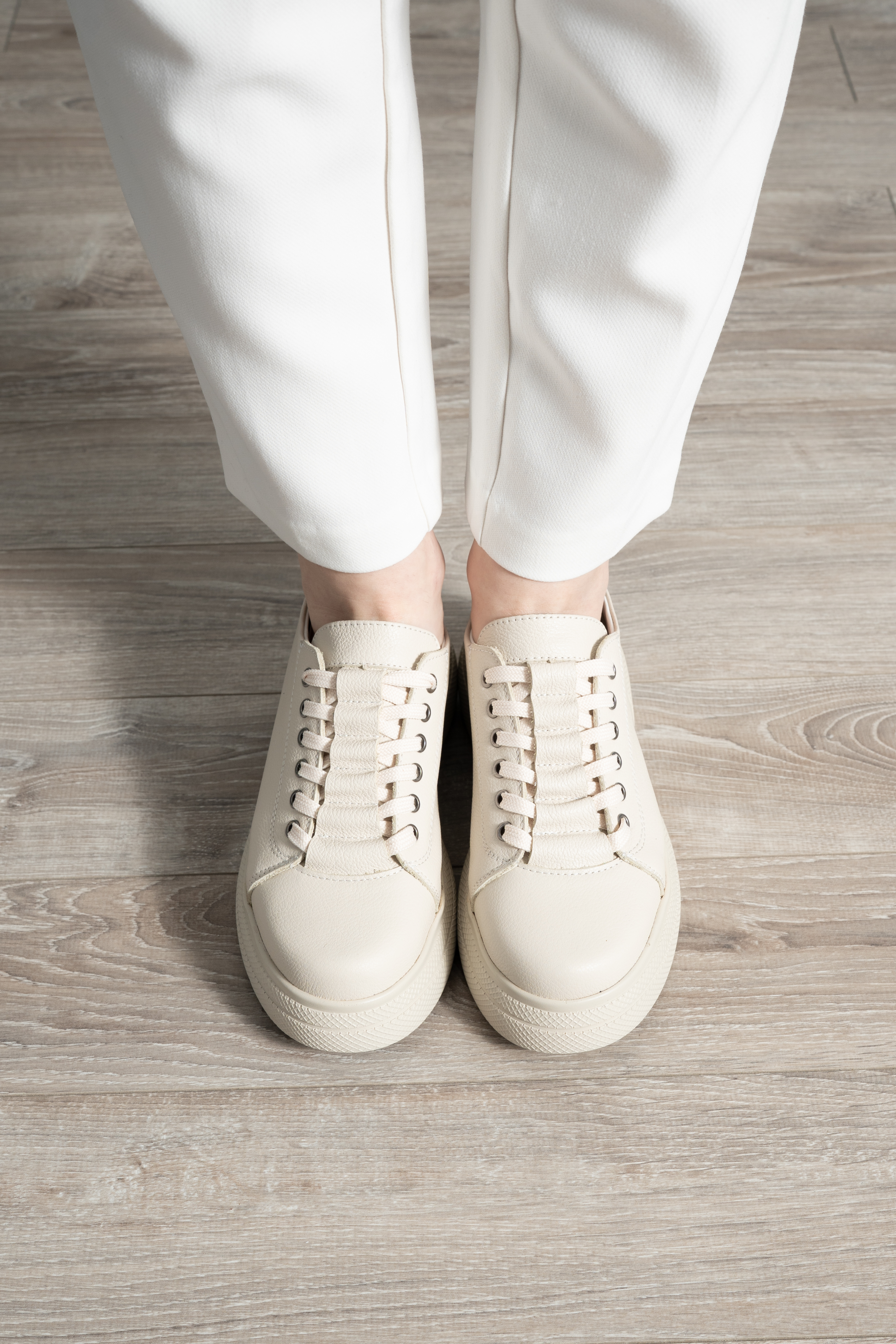 Pantofi dama premium, Glemis, piele naturala - Cod: PS-asti-1065, Culoare: Bej Bizon, Marime: 38 (24.9 cm)