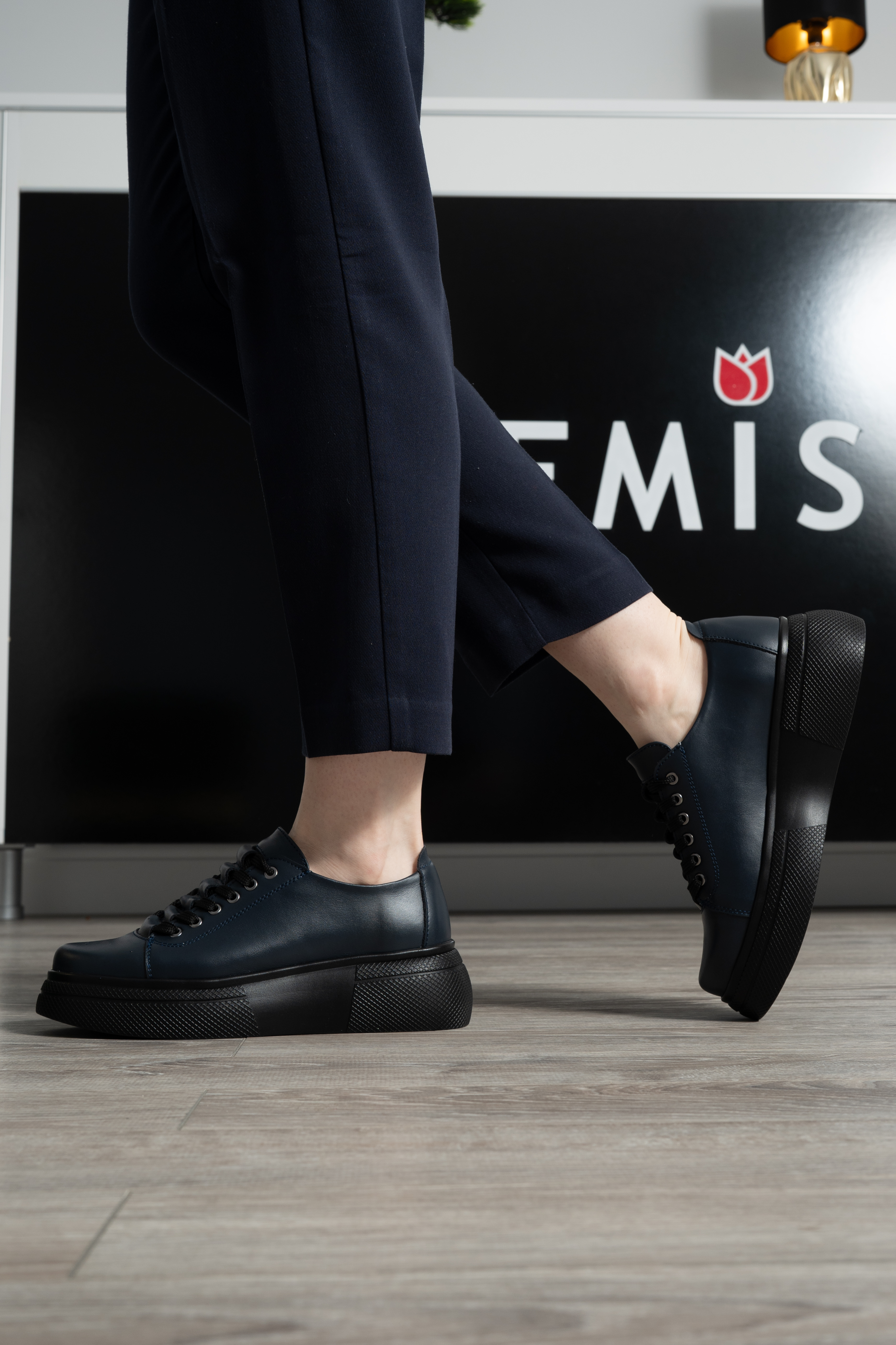 Pantofi dama premium, Glemis, piele naturala - Cod: PS-asti-1065, Culoare: Blue Box, Marime: 38 (24.9 cm)