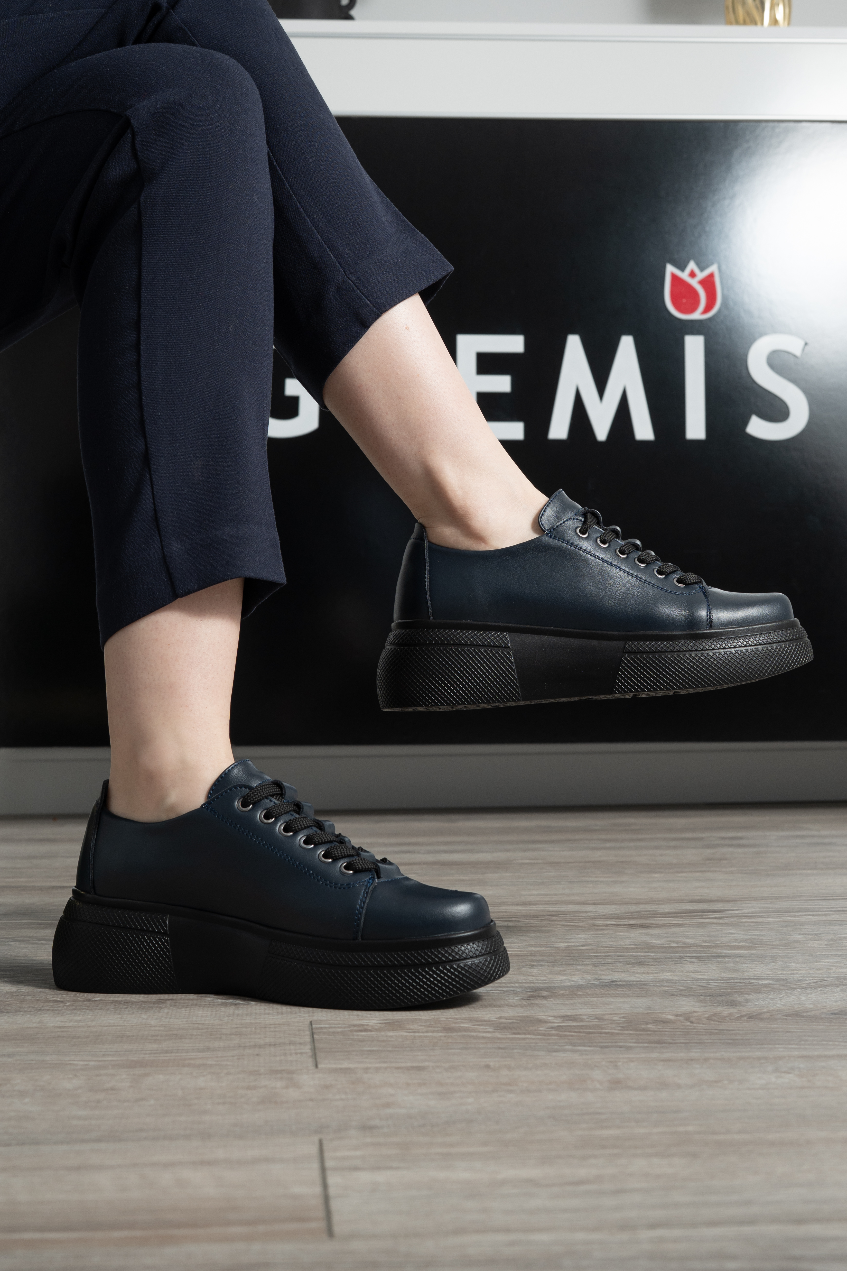 Pantofi dama premium, Glemis, piele naturala - Cod: PS-asti-1065, Culoare: Blue Box, Marime: 38 (24.9 cm)