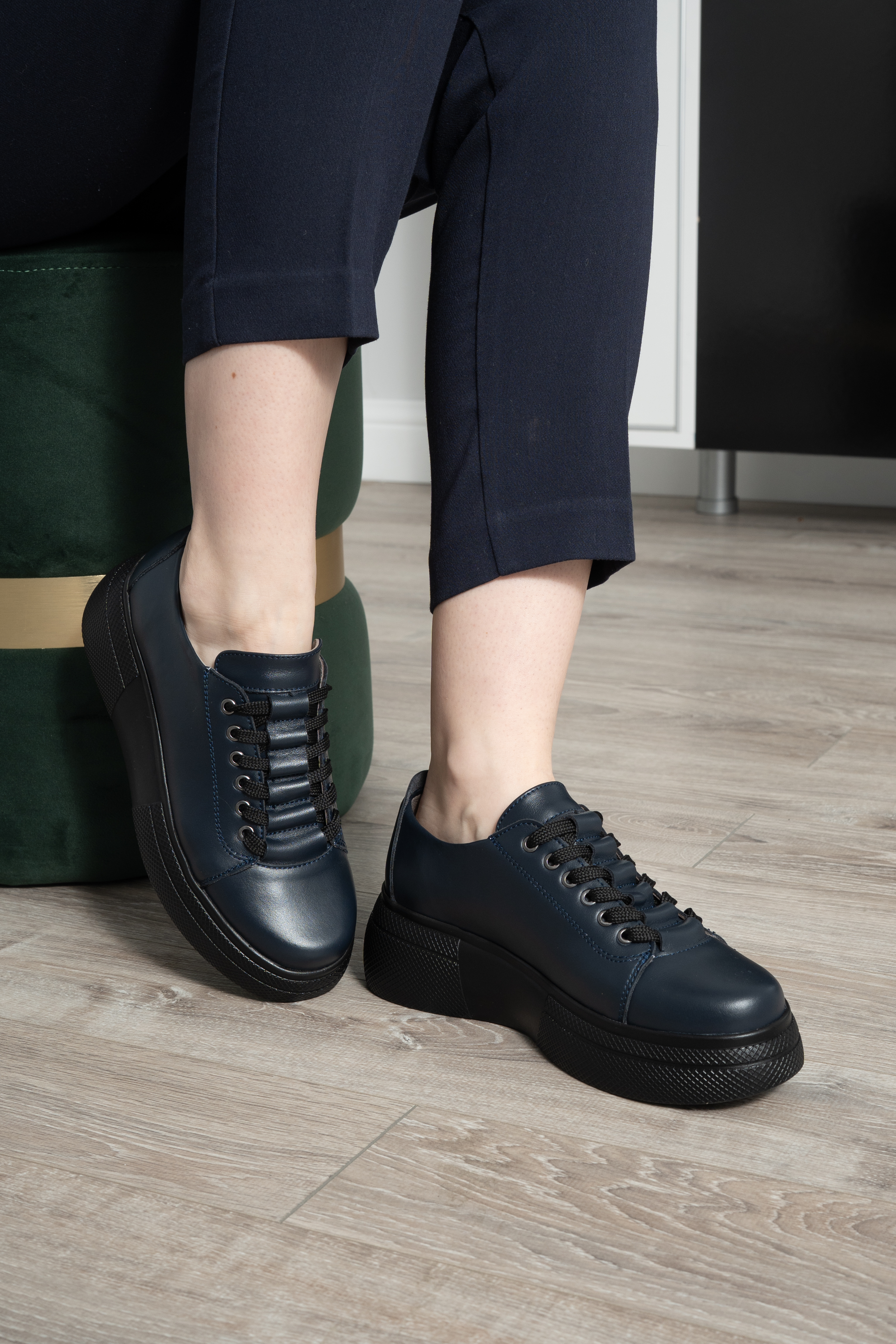 Pantofi dama premium, Glemis, piele naturala - Cod: PS-asti-1065, Culoare: Blue Box, Marime: 38 (24.9 cm)