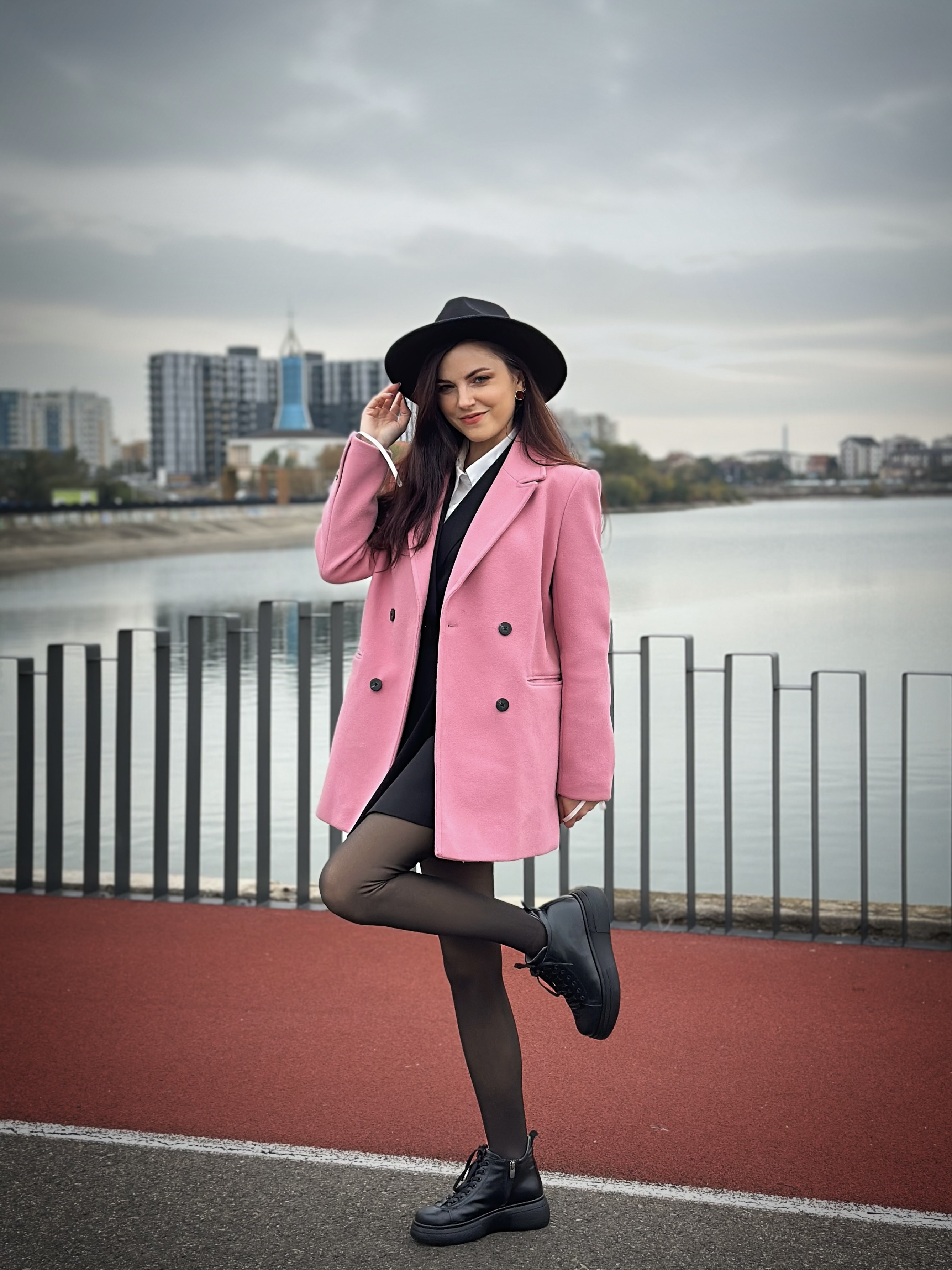 Ghete dama premium, Glemis, piele naturala - Cod: PS-asti-1135, Culoare: Negru Box, Marime: 38 (25 cm)