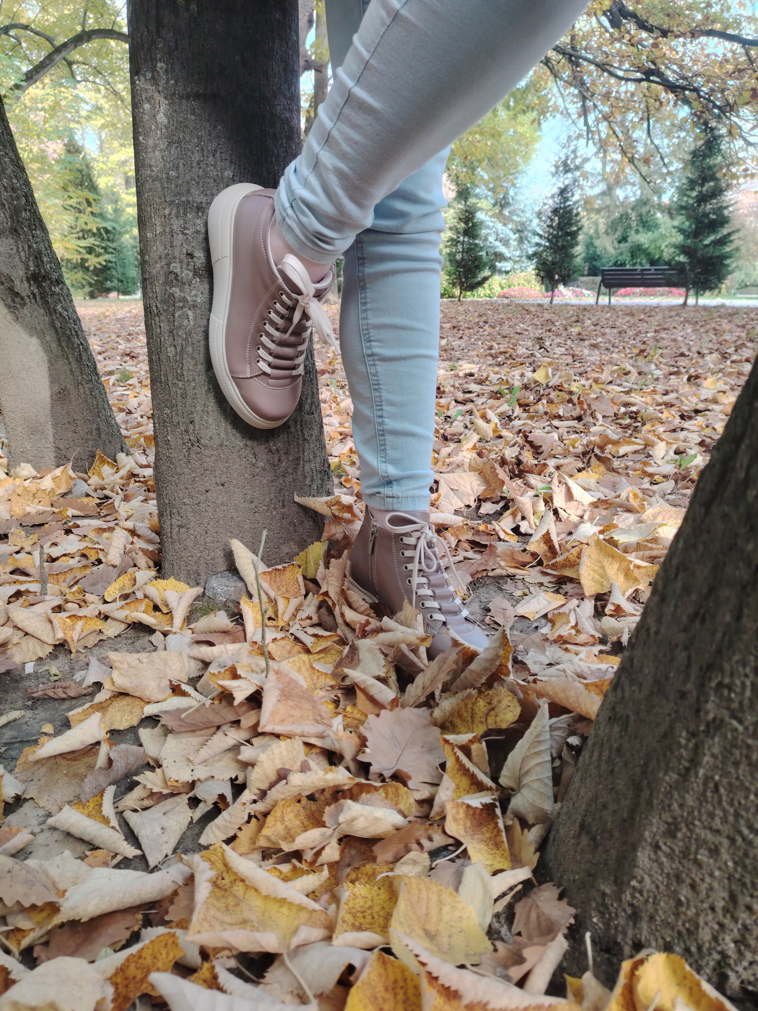 Ghete dama premium, Glemis, piele naturala - Cod: PS-asti-1135, Culoare: Taupe Bizon, Marime: 40 (26.4 cm)