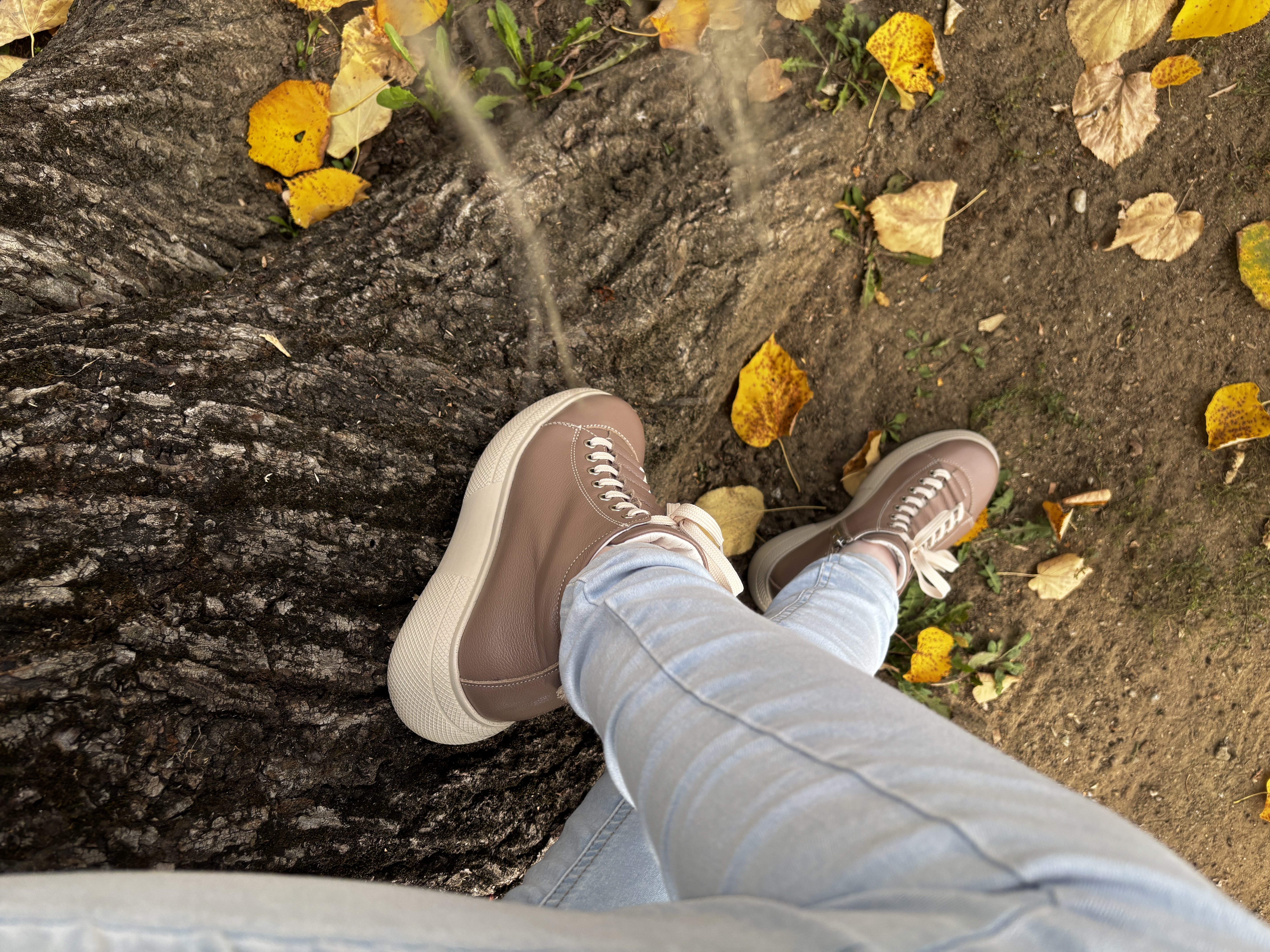 Ghete dama premium, Glemis, piele naturala - Cod: PS-asti-1135, Culoare: Taupe Bizon, Marime: 40 (26.4 cm)