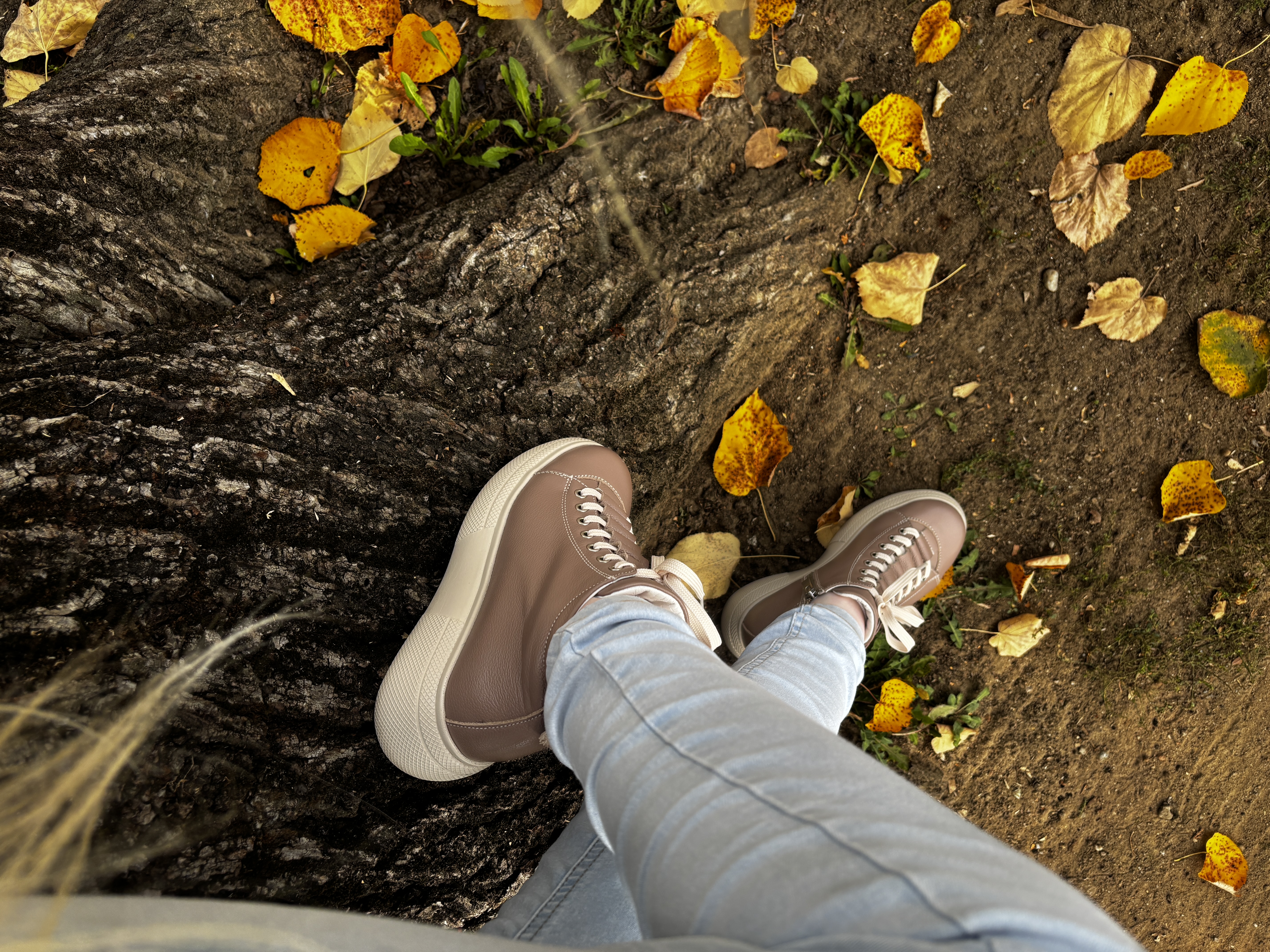 Ghete dama premium, Glemis, piele naturala - Cod: PS-asti-1135, Culoare: Taupe Bizon, Marime: 40 (26.4 cm)