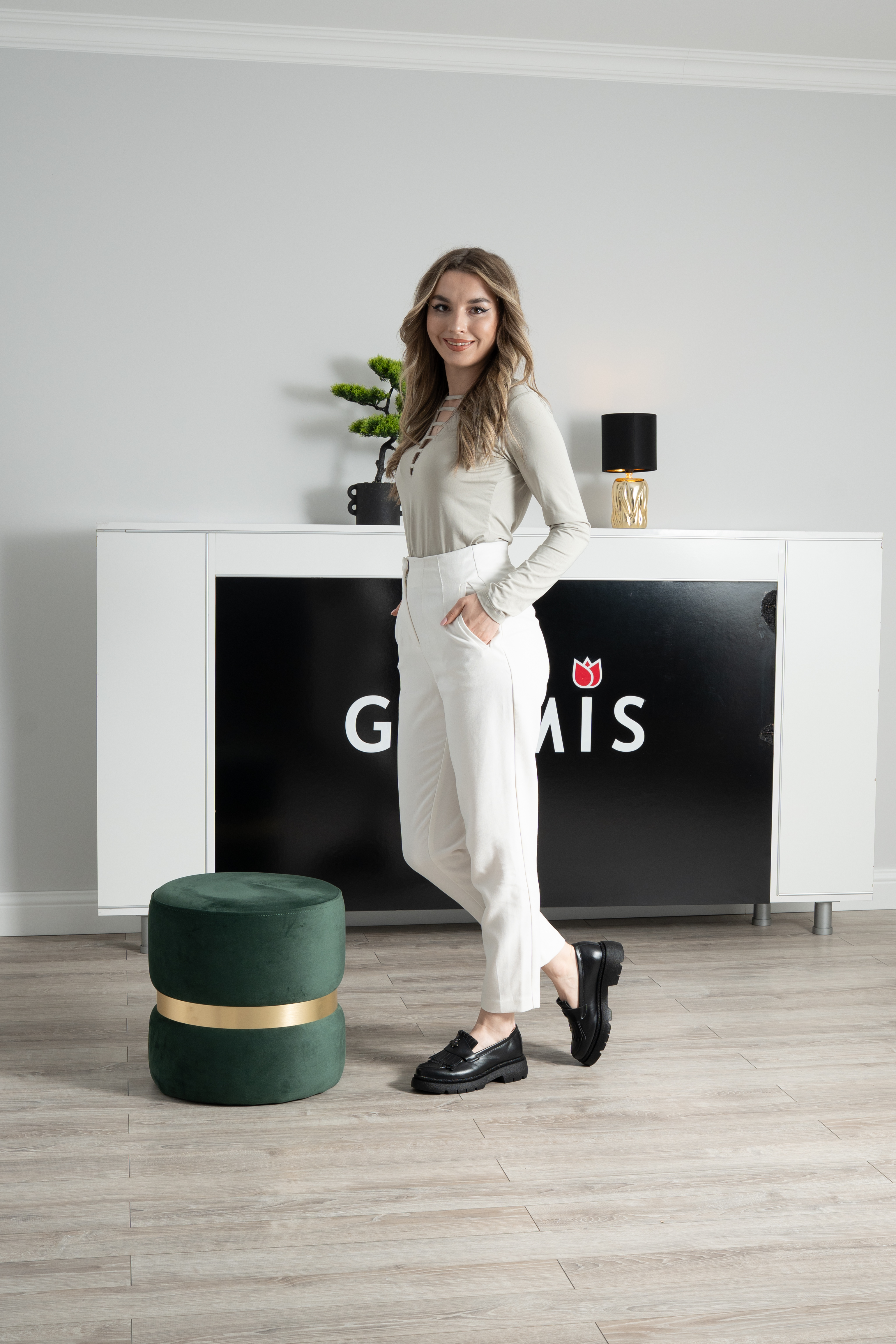 Mocasini dama, Glemis, piele naturala - Model: PS-ionela-1155, Culoare: Negru Box, Marime: 38 (25 cm)